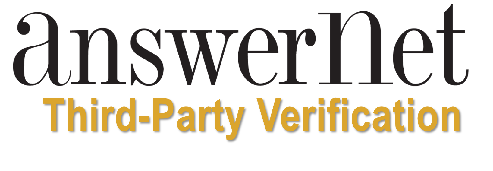 Answernet Third Party Verification Logo