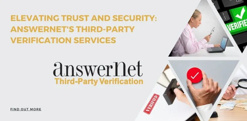 AnswerNet - Vérification des tiers - 1